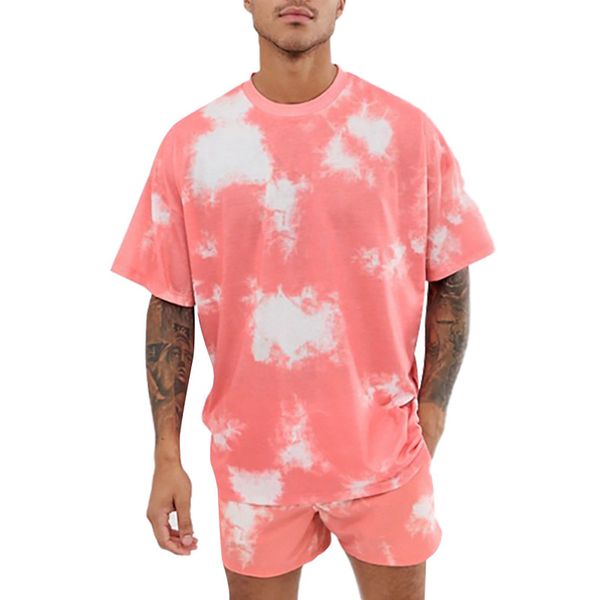 mens summer tracksuits fashion tie dye printing two piece shorts boys hiphop streetwear t shirt & shorts wholesale, Gray
mens summer tracksuits fashion tie dye printing two piece shorts boys hiphop streetwear t shirt & shorts wholesale, Gray