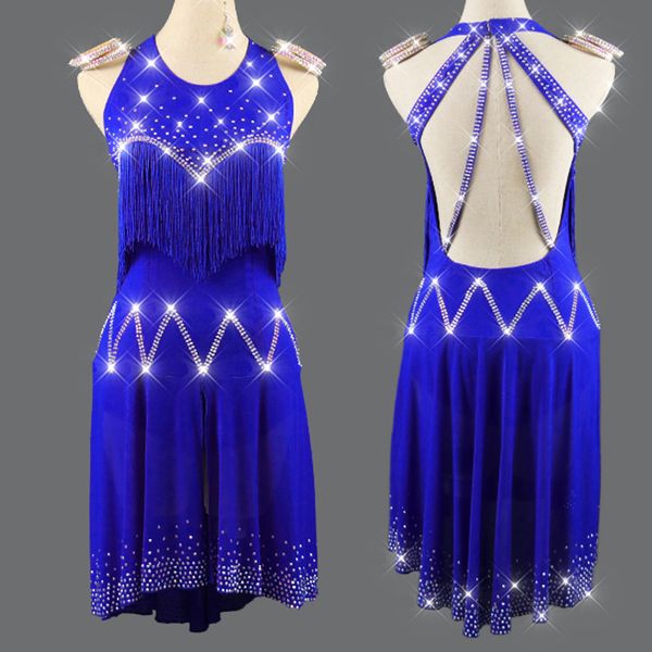 professional latin dance dress for women/girls backless costume party crystal stone dance wear royal blue fringe dress vdb2391, Black;red
professional latin dance dress for women/girls backless costume party crystal stone dance wear royal blue fringe dress vdb2391, Black;red