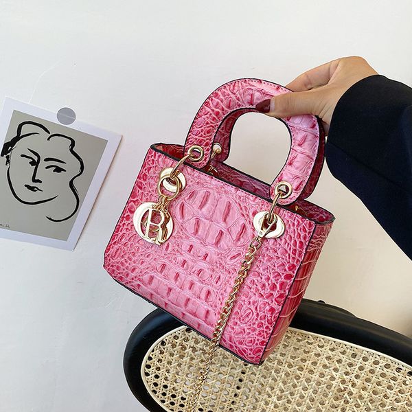 2021 new crocodile pattern simple and fashionable one shoulder messenger portable women's bag diana small square
2021 new crocodile pattern simple and fashionable one shoulder messenger portable women's bag diana small square