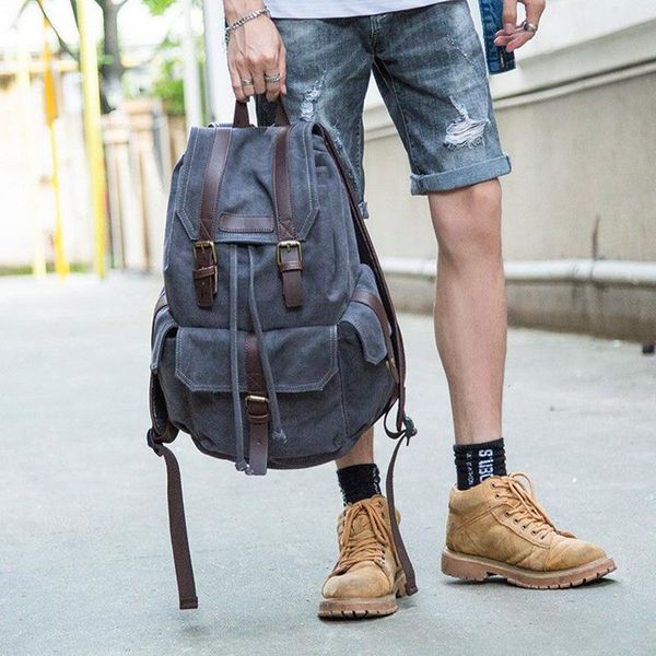 canvas travel backpack men navy drawstring backpacks for men 14.5 inch lapbackpack bags school mens bookbag
canvas travel backpack men navy drawstring backpacks for men 14.5 inch lapbackpack bags school mens bookbag
