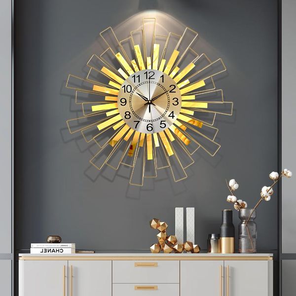 clocks and watches wall clock living room household fashion light luxury watch modern simple fashion creative clock decoration
clocks and watches wall clock living room household fashion light luxury watch modern simple fashion creative clock decoration