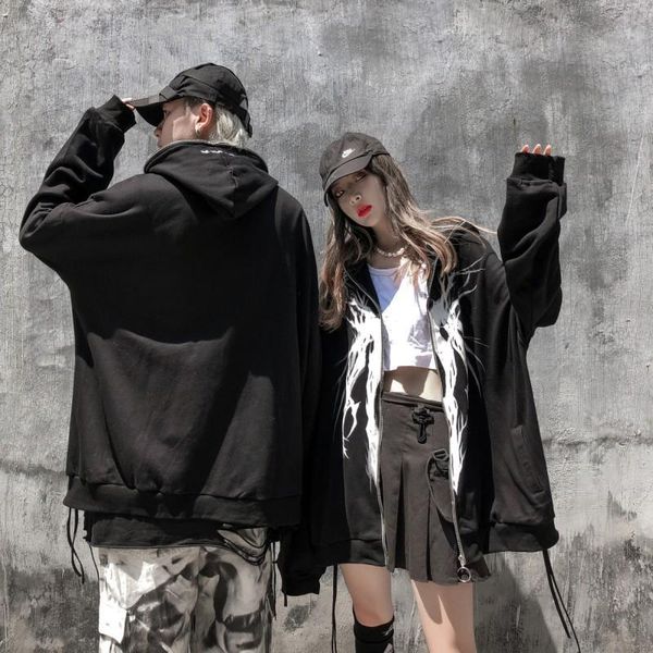 men's hoodies & sweatshirts autumn men fashion sweatshirt streetwear punk graphic print zipper ribbon hooded hoodie casual black cool o
men's hoodies & sweatshirts autumn men fashion sweatshirt streetwear punk graphic print zipper ribbon hooded hoodie casual black cool o