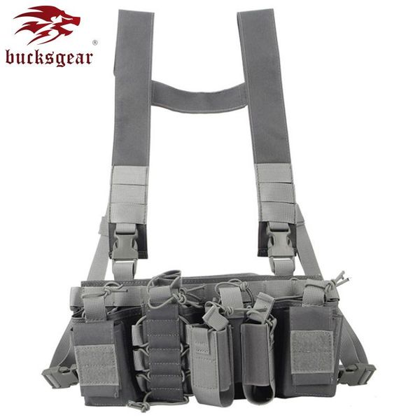 bucksgear light-weight d3 combat chest rig for paintball body armor individual load carrier tactical vest, Camo;black
bucksgear light-weight d3 combat chest rig for paintball body armor individual load carrier tactical vest, Camo;black