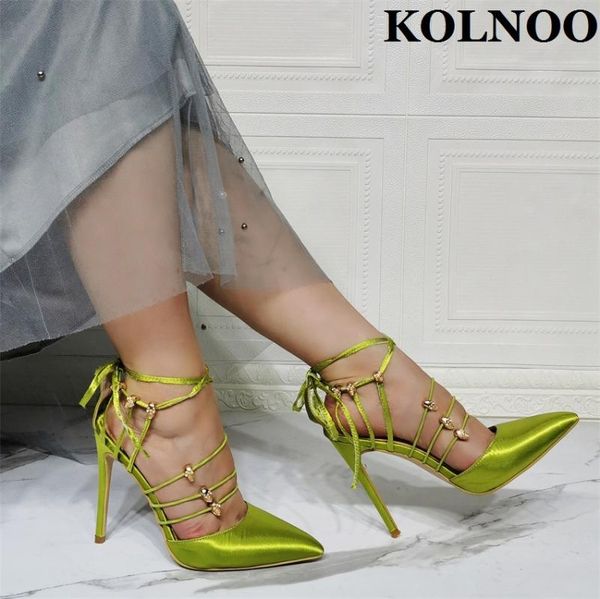 dress shoes kolnoo handmade ladies high heels pumps crisscross shoelace real pictures party prom evening club fashion, Black
dress shoes kolnoo handmade ladies high heels pumps crisscross shoelace real pictures party prom evening club fashion, Black
