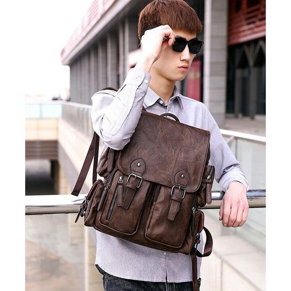 Fashion Women High Quality Leather Backpack Multifunction LeathereBackpack For Female Big Bookbag Travel Bag
Fashion Women High Quality Leather Backpack Multifunction LeathereBackpack For Female Big Bookbag Travel Bag