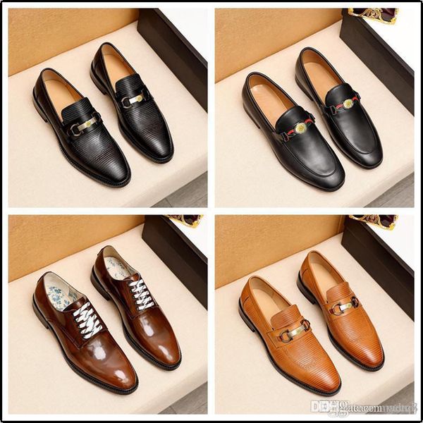 a1 new men's dress shoes genuine leather handmade men's casual tooling big size lace-up shoes luxury man business formal shoes 33, Black
a1 new men's dress shoes genuine leather handmade men's casual tooling big size lace-up shoes luxury man business formal shoes 33, Black