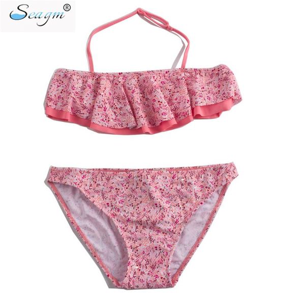halter kids girls swimsuit swimwear falbala girl bikinis 2021 summer print children two piece biquini bathing suit a155
halter kids girls swimsuit swimwear falbala girl bikinis 2021 summer print children two piece biquini bathing suit a155