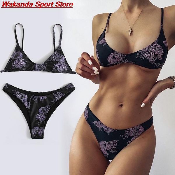 women's swimwear purple dragon bikini set women holiday summer biquini gothic micro bathing suit female beach swimsuit padded bra, White;black
women's swimwear purple dragon bikini set women holiday summer biquini gothic micro bathing suit female beach swimsuit padded bra, White;black
