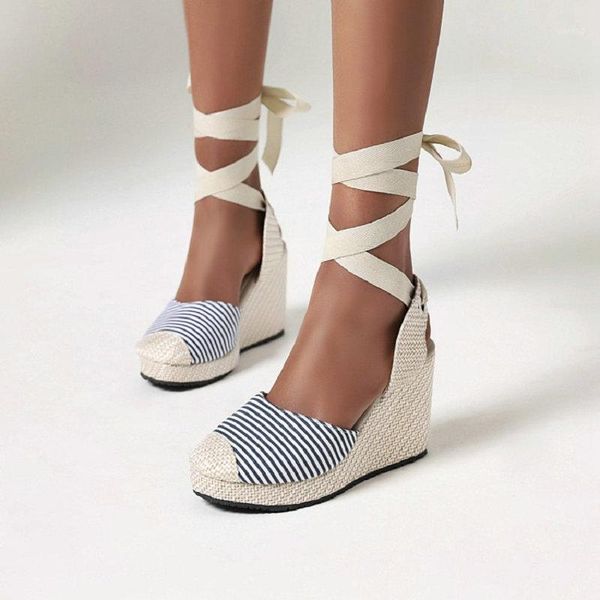 summer wedge platform women espadrille sandals ankle strap gladiator casual lace up1, Black
summer wedge platform women espadrille sandals ankle strap gladiator casual lace up1, Black