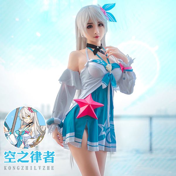 anime costumes anime honkai impact 3 nacl bikini lovely swimsuit full set+starfish cosplay costume women halloween, Black
anime costumes anime honkai impact 3 nacl bikini lovely swimsuit full set+starfish cosplay costume women halloween, Black