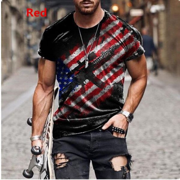 men's t-shirts 2021 t-shirt american flag 3d printed summer leisure breathable sport oversized short sleeved shirt, White;black
men's t-shirts 2021 t-shirt american flag 3d printed summer leisure breathable sport oversized short sleeved shirt, White;black