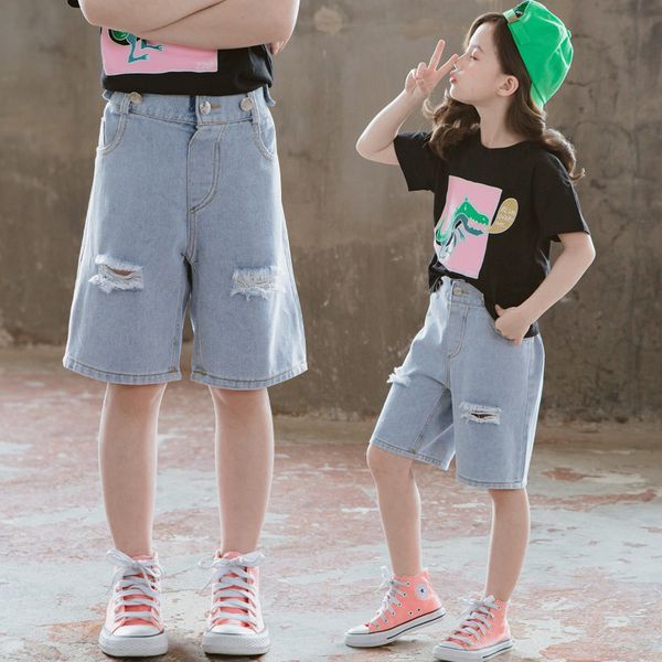 2021 new girl holes at knee height summer pants denim shorts for teenage girls 4-6-7 8 8-9 10-11 13 children pi3c, Black
2021 new girl holes at knee height summer pants denim shorts for teenage girls 4-6-7 8 8-9 10-11 13 children pi3c, Black