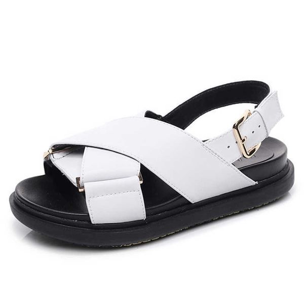 meotina gladiator shoes women genuine leather sandals flat buckle sandals round toe cow leather ladies footwear summer black 210608
meotina gladiator shoes women genuine leather sandals flat buckle sandals round toe cow leather ladies footwear summer black 210608