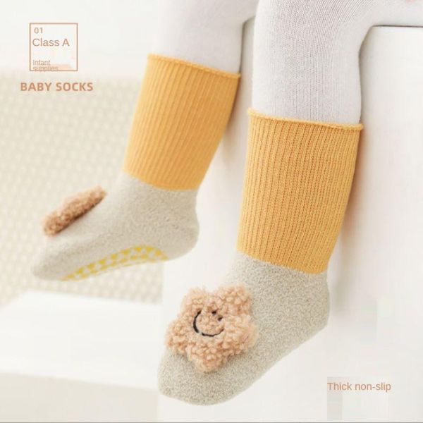 socks coral fleece baby anti slip floor autumn winter born warm and thick girl boy infant indoor sock, Pink;yellow
socks coral fleece baby anti slip floor autumn winter born warm and thick girl boy infant indoor sock, Pink;yellow