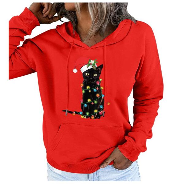 women's hoodies & sweatshirts 2021 women sweatshirt hoody chirstmas hooded printed casual pullovers girls long sleeve autumn winter clo, Black
women's hoodies & sweatshirts 2021 women sweatshirt hoody chirstmas hooded printed casual pullovers girls long sleeve autumn winter clo, Black