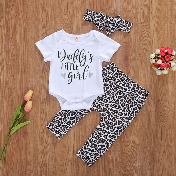 clothing sets baby & children's 0-24m born girls boys clothes leopard letter print short sleeve romper pants headband, White
clothing sets baby & children's 0-24m born girls boys clothes leopard letter print short sleeve romper pants headband, White