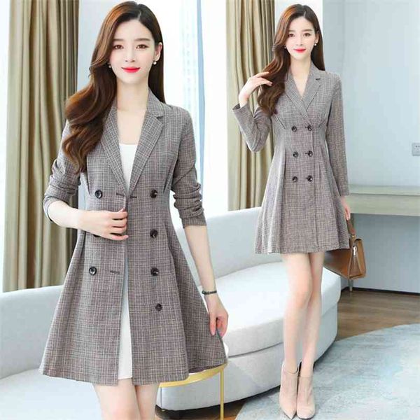 spring autumn vintage suit dress plus size houndstooth office lady lapel blazer mini women party plaid vestidos 210528, Black;gray
spring autumn vintage suit dress plus size houndstooth office lady lapel blazer mini women party plaid vestidos 210528, Black;gray