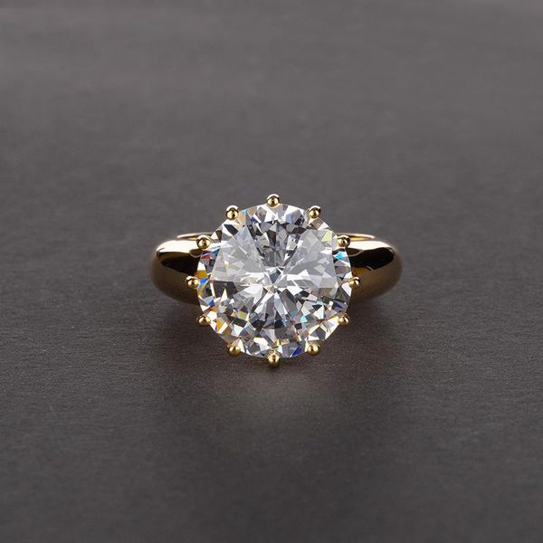 wedding rings classic 925 solid sterling silver luxury 12 carat mosanite gold color ring for women sparkling engagement band, Slivery;golden
wedding rings classic 925 solid sterling silver luxury 12 carat mosanite gold color ring for women sparkling engagement band, Slivery;golden