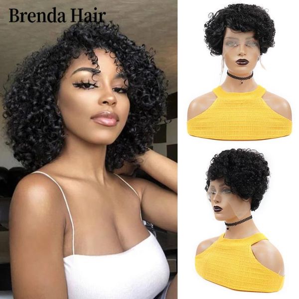 lace wigs curly bob part front human hair for women natural black remy brazilian wig 150% l, Black;brown
lace wigs curly bob part front human hair for women natural black remy brazilian wig 150% l, Black;brown