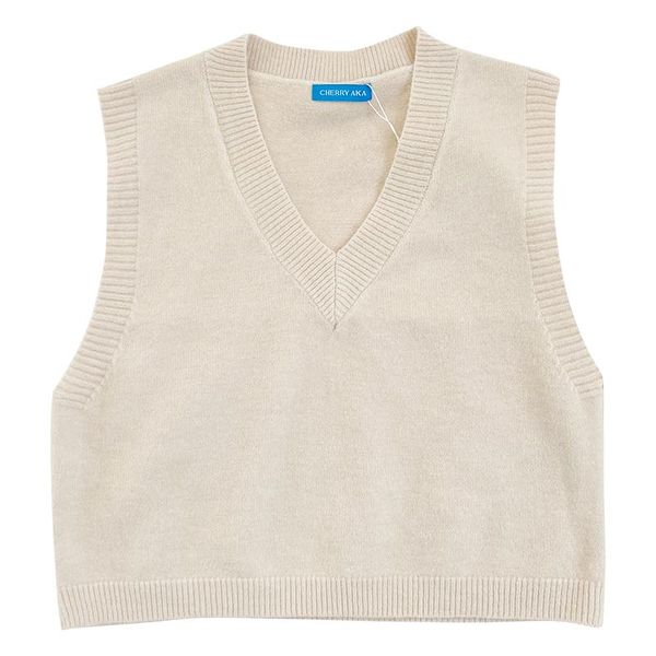 women's vests shopkeepers recommend super soft waxy hand feel v collar show white thin and simple short sweater vest, Black;white
women's vests shopkeepers recommend super soft waxy hand feel v collar show white thin and simple short sweater vest, Black;white
