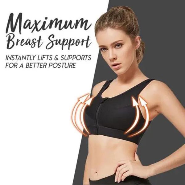 bras women anti-sagging wireless sports bra lift adjustable zipper underwear, Red;black
bras women anti-sagging wireless sports bra lift adjustable zipper underwear, Red;black
