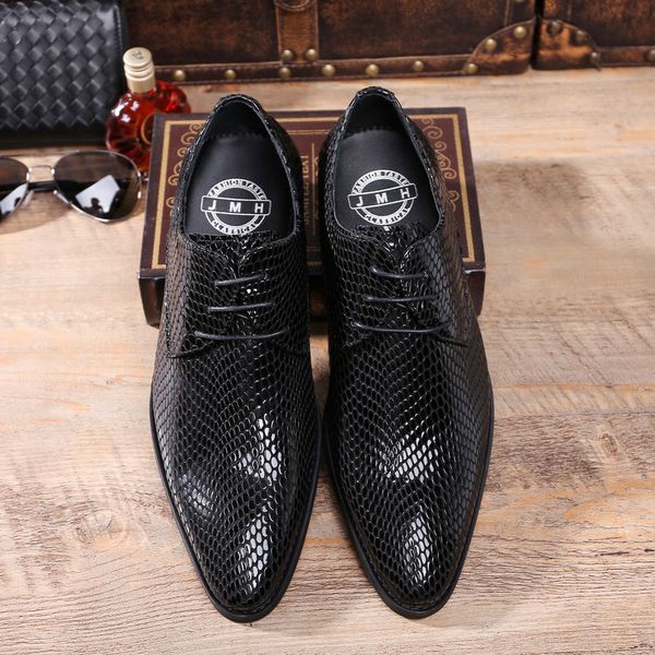 classic business mens dress shoes fashion elegant formal snake pattern men lace up wedding office oxford shoes for men g60, Black
classic business mens dress shoes fashion elegant formal snake pattern men lace up wedding office oxford shoes for men g60, Black
