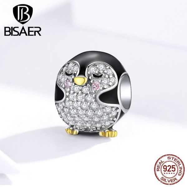 penguin jewelry bisaer 925 sterling silver lucky penguin charms fit for beads bracelets cubic zircon diy jewelry making efc126 q0531, Black
penguin jewelry bisaer 925 sterling silver lucky penguin charms fit for beads bracelets cubic zircon diy jewelry making efc126 q0531, Black