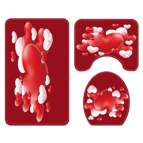 bath mats bathroom set heart pattern waterproof shower necessities non slip rug toilet cover mat
bath mats bathroom set heart pattern waterproof shower necessities non slip rug toilet cover mat