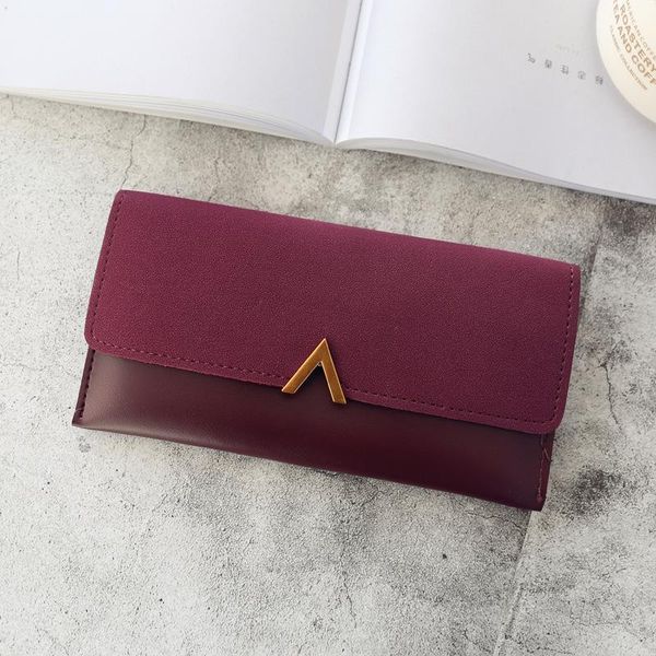 wallets imido women matte leather small wallet pu long letter purse solid patchwork s holder mini money bag, Red;black
wallets imido women matte leather small wallet pu long letter purse solid patchwork s holder mini money bag, Red;black