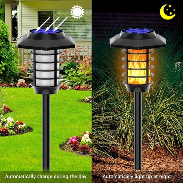 lawn lamps 2pcs outdoor solar flickering flame light bright white waterproof 2 working modes lamp ground paths plug lighting landscape
lawn lamps 2pcs outdoor solar flickering flame light bright white waterproof 2 working modes lamp ground paths plug lighting landscape