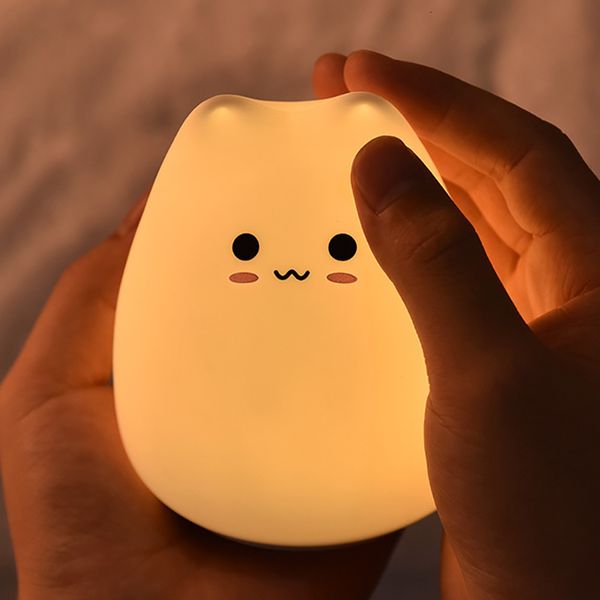 2021 new led bonito gato da noite 7 cores bateria sile macio cabeceira luz decorativa berrio do beb dos desenhos animados lmpada para o 8rat
2021 new led bonito gato da noite 7 cores bateria sile macio cabeceira luz decorativa berrio do beb dos desenhos animados lmpada para o 8rat