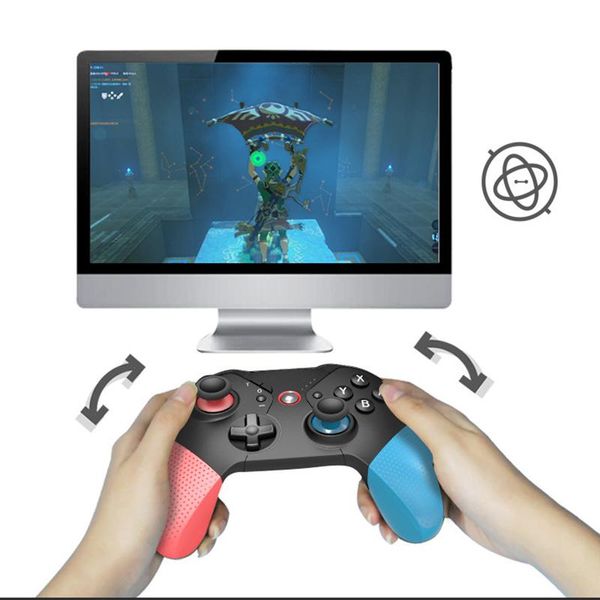 game controllers & joysticks est bluetooth wireless controller for switch gamepads lite/pc back key programmable with wakeup handle
game controllers & joysticks est bluetooth wireless controller for switch gamepads lite/pc back key programmable with wakeup handle