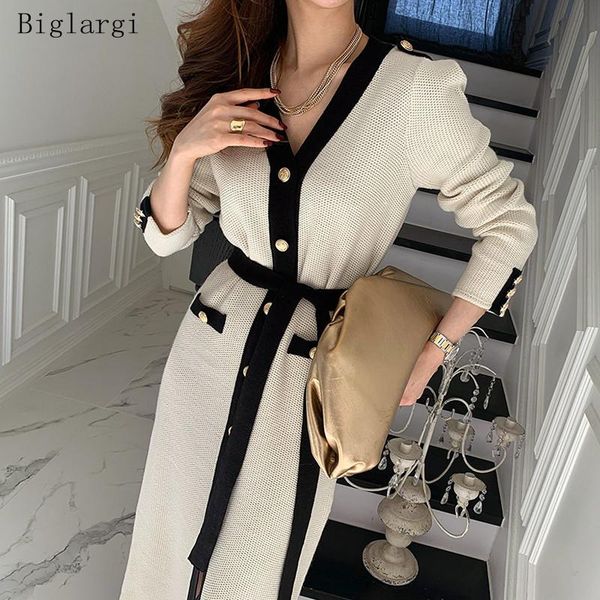 casual dresses autumn winter knitted sweater dress women striped long sleeve vintage ladies cardigan sweaters korean vestidos, Black;gray
casual dresses autumn winter knitted sweater dress women striped long sleeve vintage ladies cardigan sweaters korean vestidos, Black;gray
