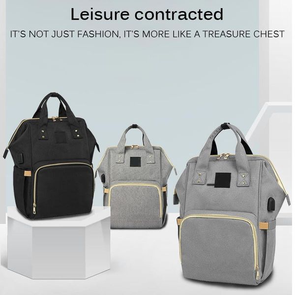 car organizer aozbz diaper bag with usb interface large capacity nappy kits mummy maternity waterproof travel backpack nursing handbag
car organizer aozbz diaper bag with usb interface large capacity nappy kits mummy maternity waterproof travel backpack nursing handbag