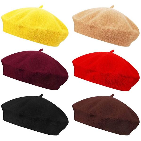 cycling caps & masks vintage plain beret hats french berets warm wool spring winter beanie hat women girl street cap men, Black
cycling caps & masks vintage plain beret hats french berets warm wool spring winter beanie hat women girl street cap men, Black