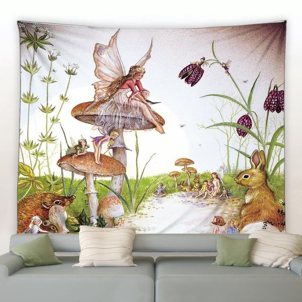 tapestries dream forest printed tapestry magic tree mushroom butterfly fairy family decoration wall hanging blanket
tapestries dream forest printed tapestry magic tree mushroom butterfly fairy family decoration wall hanging blanket