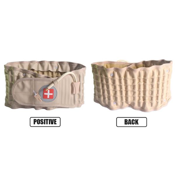 inflatable waist brace belt lumbar traction device back massager decompression for effective working-out accessories, Black;gray
inflatable waist brace belt lumbar traction device back massager decompression for effective working-out accessories, Black;gray