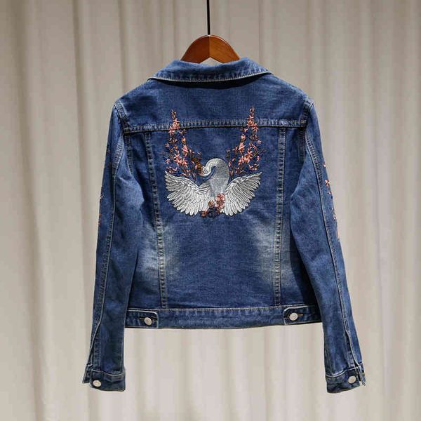women's jackets wenfly feminino denim jaqueta casaco bordado floral manga longa versão coreana solto das mulheres maré harajuku ou, Black;brown
women's jackets wenfly feminino denim jaqueta casaco bordado floral manga longa versão coreana solto das mulheres maré harajuku ou, Black;brown