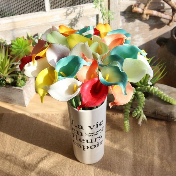 5pcs real touch calla lily artificial flowers calla lily bouquet for wedding bouquet bridal home flower decoration
5pcs real touch calla lily artificial flowers calla lily bouquet for wedding bouquet bridal home flower decoration