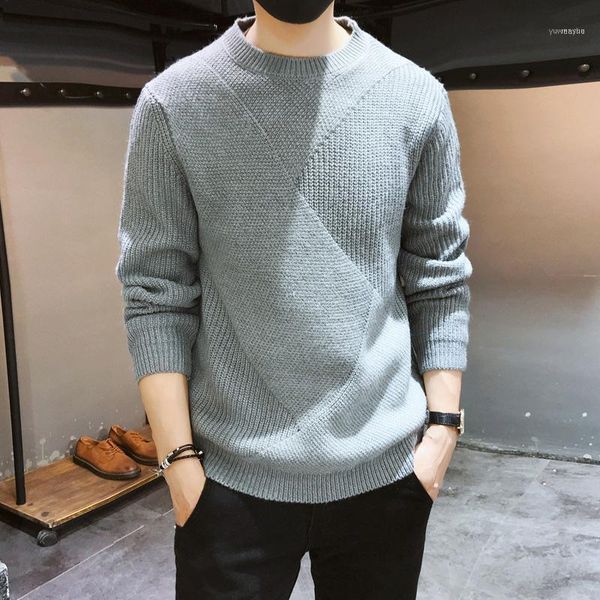 autumn winter solid color o-neck acrylic men's sweaters oversize geometry pattern male pullover casual loose fashion 1, White;black
autumn winter solid color o-neck acrylic men's sweaters oversize geometry pattern male pullover casual loose fashion 1, White;black