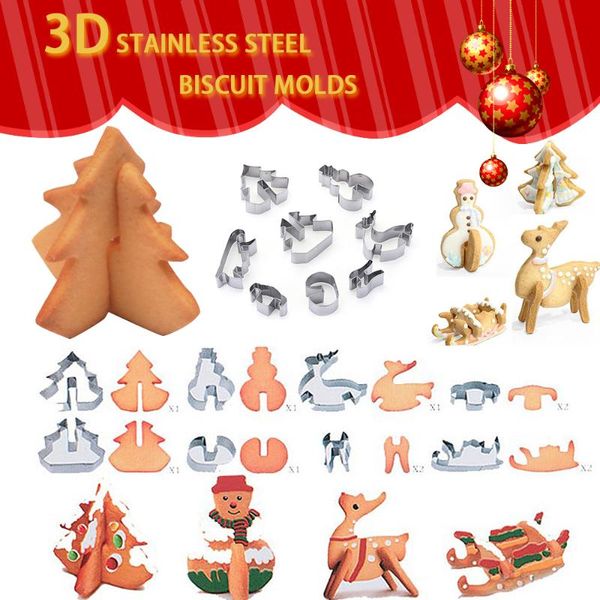 baking moulds 10pcs/set cookie cutters 3d gingerbread house christmas stainess steel fondant cake mould biscuit mold tools 10pcs
baking moulds 10pcs/set cookie cutters 3d gingerbread house christmas stainess steel fondant cake mould biscuit mold tools 10pcs