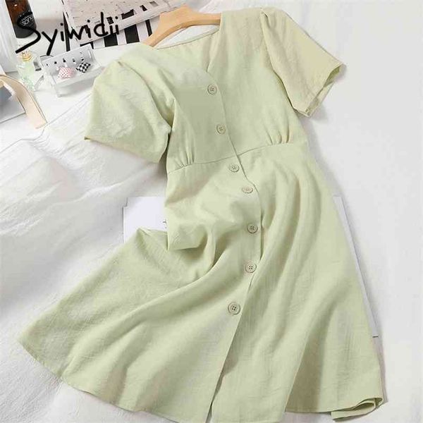 high waist dresses women bow lace up breasted short sleeve v-neck a-line green blue pink clothes summer korean 210607, Black;gray
high waist dresses women bow lace up breasted short sleeve v-neck a-line green blue pink clothes summer korean 210607, Black;gray