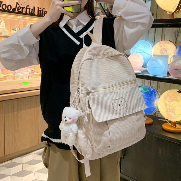 backpack couple vintage corduroy school women men cartoon bags for teenage girls college 15 inch lapbackpacks female
backpack couple vintage corduroy school women men cartoon bags for teenage girls college 15 inch lapbackpacks female