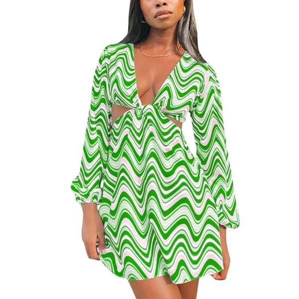 casual dresses 2021 women close-fitting hollow out dress lady green wavy stripe printed pattern long sleeve 1 piece, s/ / l/ xl, Black;gray
casual dresses 2021 women close-fitting hollow out dress lady green wavy stripe printed pattern long sleeve 1 piece, s/ / l/ xl, Black;gray