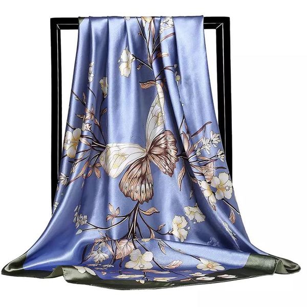 scarves 2021 four seasons fashion satin headcloth korean printing silk 90x90cm kerchief luxury sunscreen square shawls, Blue;gray
scarves 2021 four seasons fashion satin headcloth korean printing silk 90x90cm kerchief luxury sunscreen square shawls, Blue;gray