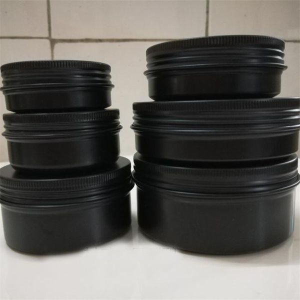 storage bottles & jars 10/15/30/50/60/80/100/150g refillable box black empty round aluminum metal tin cosmetic cream diy jar tea pot
storage bottles & jars 10/15/30/50/60/80/100/150g refillable box black empty round aluminum metal tin cosmetic cream diy jar tea pot
