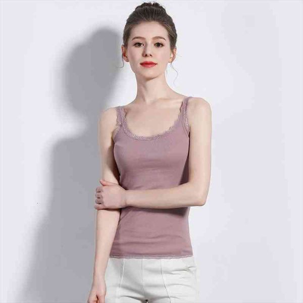 singlet vest double women cami o-neck plain slim sling solid colors plus size, White
singlet vest double women cami o-neck plain slim sling solid colors plus size, White