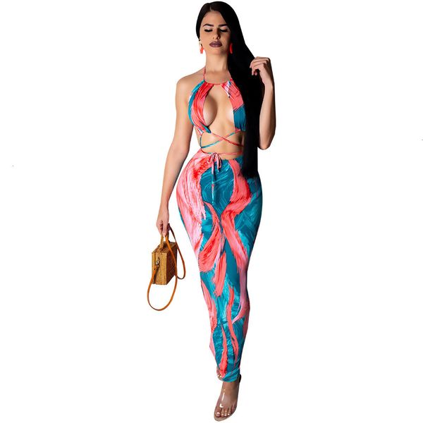 2021 new spring summer women party es vestidos plus size print halter neck backless club r4ks, Black;gray
2021 new spring summer women party es vestidos plus size print halter neck backless club r4ks, Black;gray