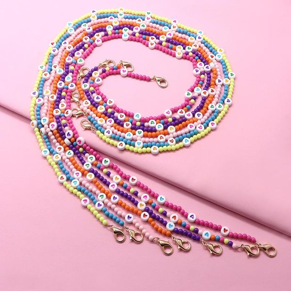 sunglasses frames fashion acrylic crystal glasses neck strap chain colorful beads eyeglasses necklace cord lanyard sunglass 2021, Silver
sunglasses frames fashion acrylic crystal glasses neck strap chain colorful beads eyeglasses necklace cord lanyard sunglass 2021, Silver