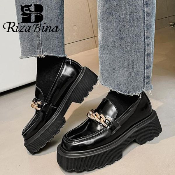 dress shoes rizabina 2021 women pumps real leather fashion platform thick high heel woman spring office lady footwear size 34-39, Black
dress shoes rizabina 2021 women pumps real leather fashion platform thick high heel woman spring office lady footwear size 34-39, Black